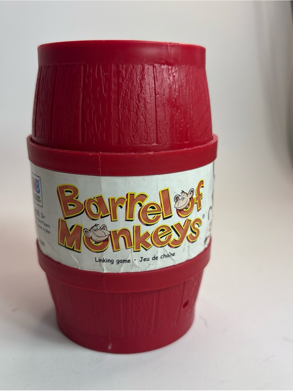 Vintage Barrel Of Monkeys 2006! Red Milton Bradley Game Toy